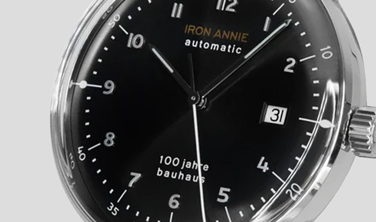 Brand Overview For Iron Annie Watches: Newest Go-To In Bauhaus Style