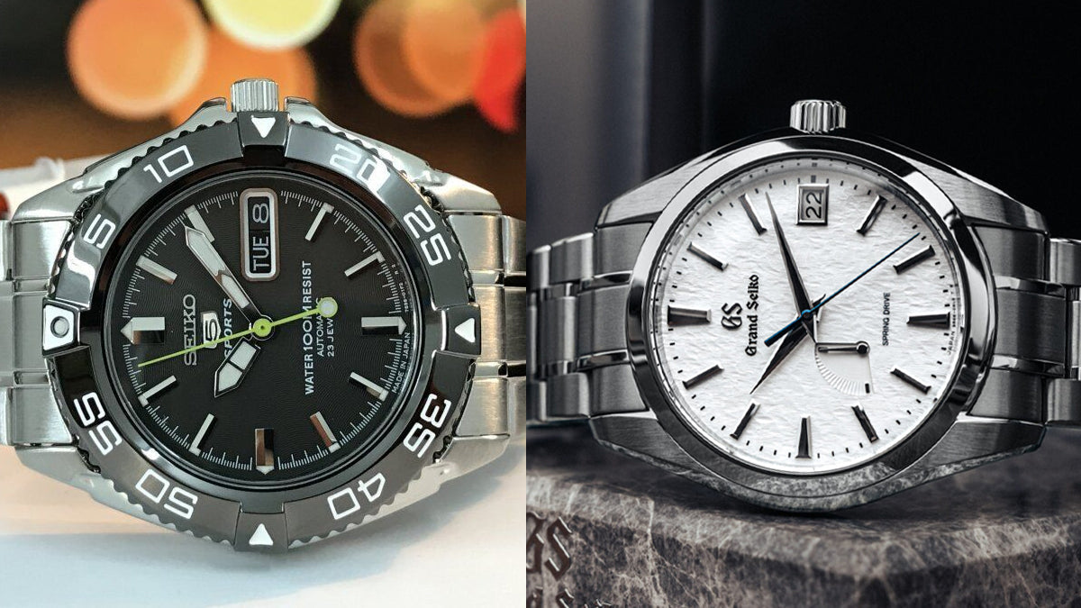 Seiko vs Grand Seiko
