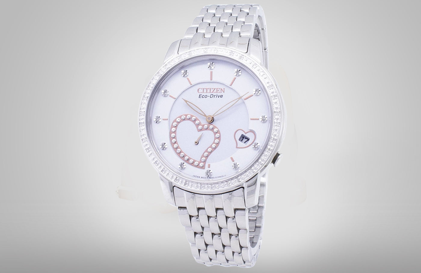 Citizen Eco-Drive EV1000-58A Diamond Accents Analog Women’s Watch