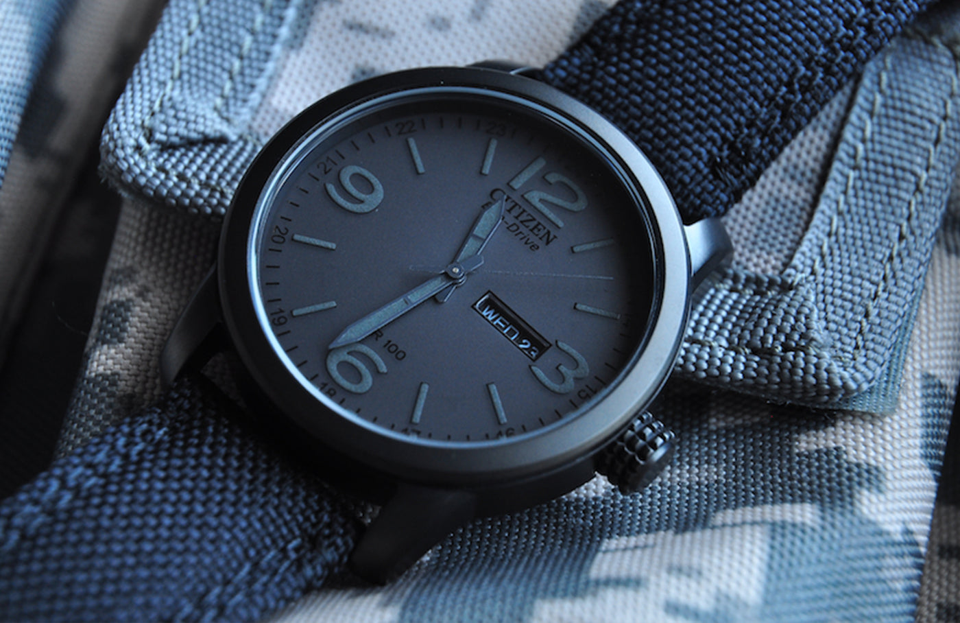 Citizen Eco Drive Nylon Strap BM8475-00F Watch