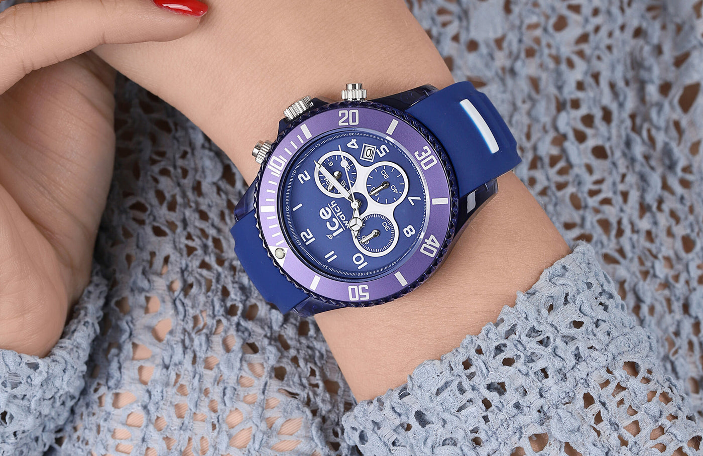 ICE Aqua Marine Large Chronograph Quartz 012734 Men’s Watch