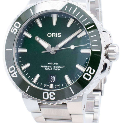 Oris Aquis Date 01-733-7732-4157-07-8-21-05PEB Automatic 300M Men's Watch