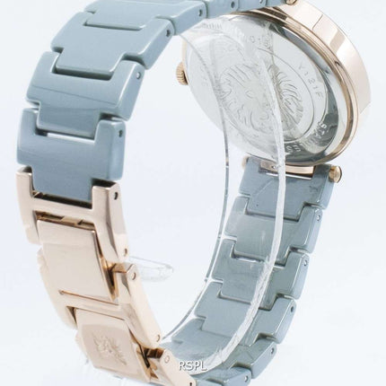 Anne Klein 1018RGLB Diamond Accents Quartz Women's Watch