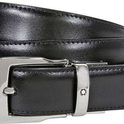 Montblanc 109738 Classic Line Reversible Black/Brown Men's Leather Belt
