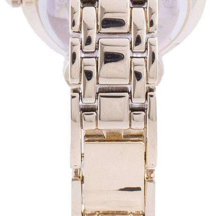 Anne Klein Swarovski Crystal Accented 3488GPST Quartz With Gift Set Women's Watch
