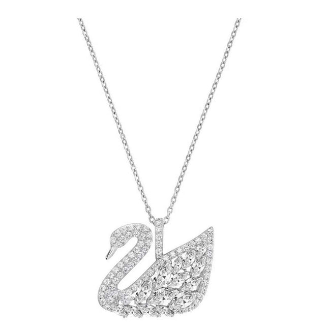 Swarovski 5169080 Swan Lake Crystal Pendant Womens Necklace