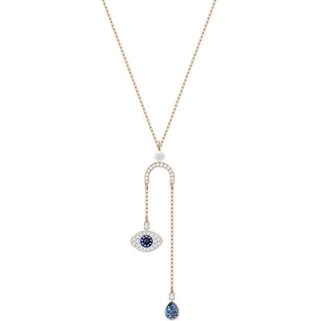 Swarovski Symbolic 5425861 Evil Eye Rose Gold Tone Women's Necklace