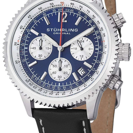 Stuhrling Original Monaco Chronograph 669.02 Mens Watch