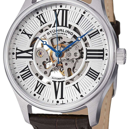 Stuhrling Original Atrium Automatic Skeleton Dial 747.01 Mens Watch