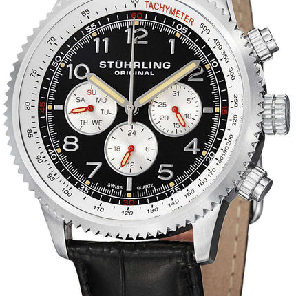 Stuhrling Original Concorso Silhouette Quartz 858L.01 Mens Watch
