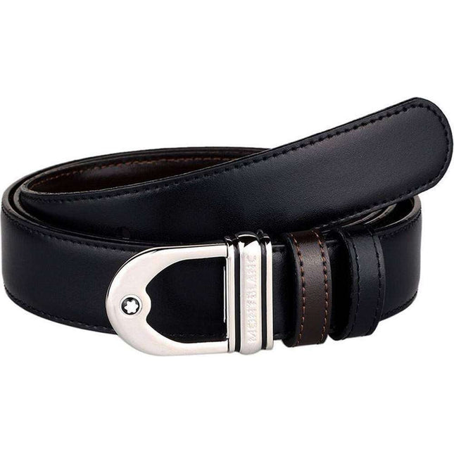 Montblanc 9693 Reversible Calfskin Leather Belt