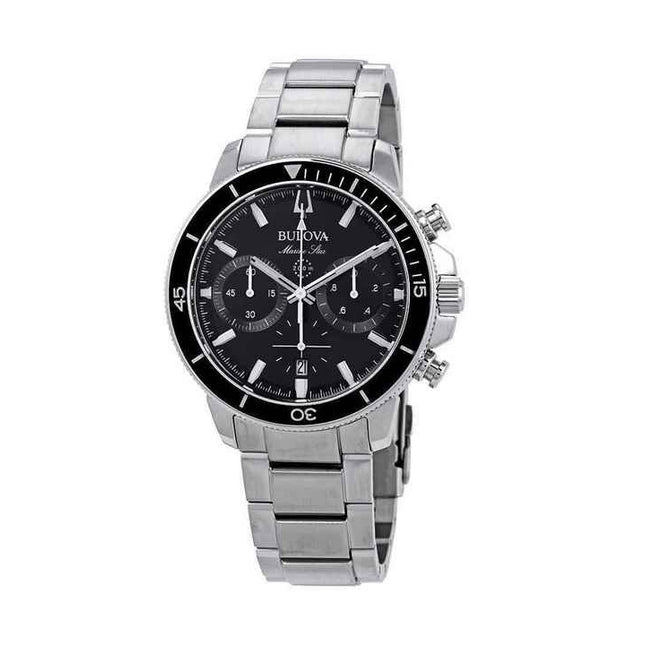 Bulova Marine Star Quartz Divers 96B272 200M Mens Watch