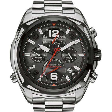 Bulova Precisionist Chronograph 300M 98B227 Mens Watch