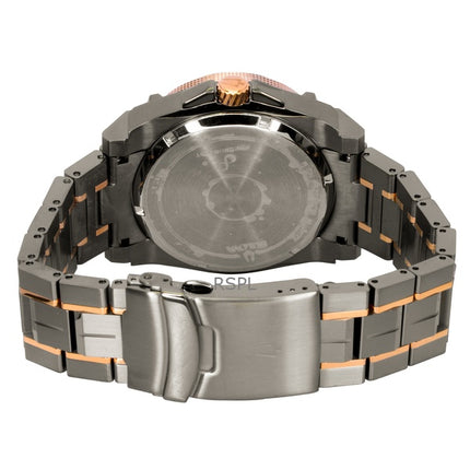 Bulova Precisionist Diamond Stainless Steel Black Dial Quartz Diver's 98D149 300M Men's Watch