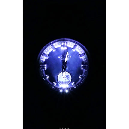 Invicta Activa Analog Digital Thermoplastic Polyurethane Strap Blue Mother of Pearl Dial Quartz ACW2125-001 Unisex Watch