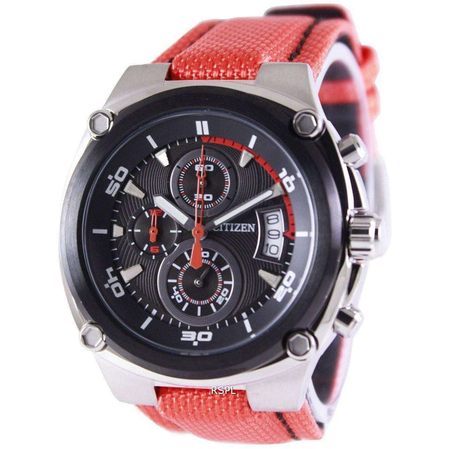 Citizen Chronograph Orange Sports AN3455-05E Mens Watch