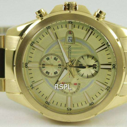 Citizen Chronograph Gold Tone AN3562-56P Mens Watch