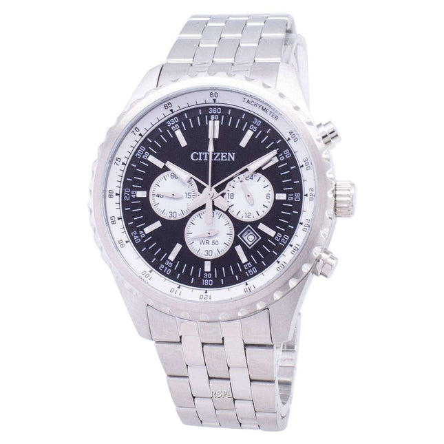 Citizen Analog AN8061-54E Chronograph Tachymeter Quartz Men's Watch