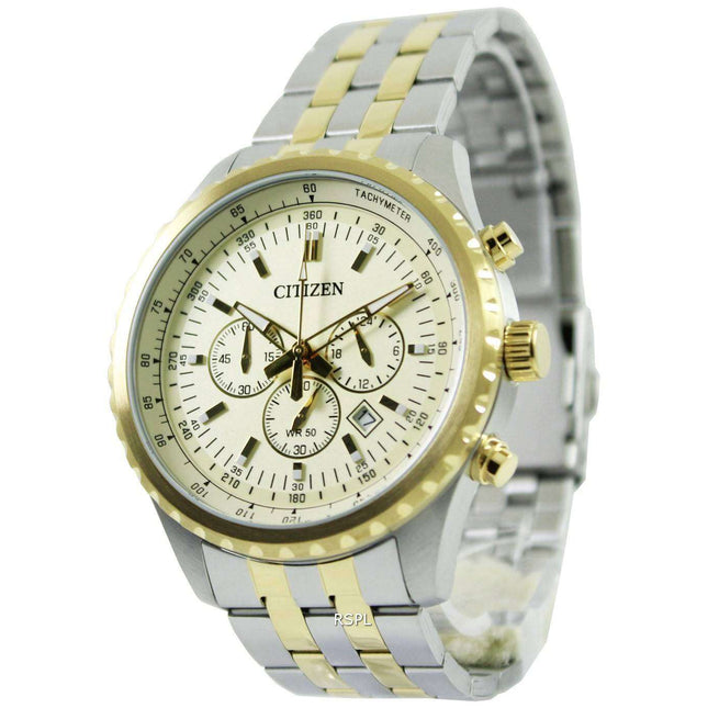 Citizen Quartz Chronograph AN8064-56P Mens Watch