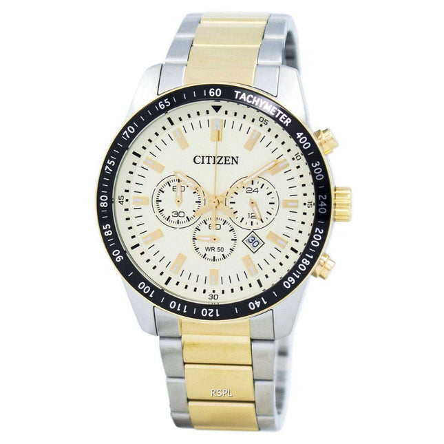 Citizen Quartz Chronograph Tachymeter AN8076-57P Men's Watch