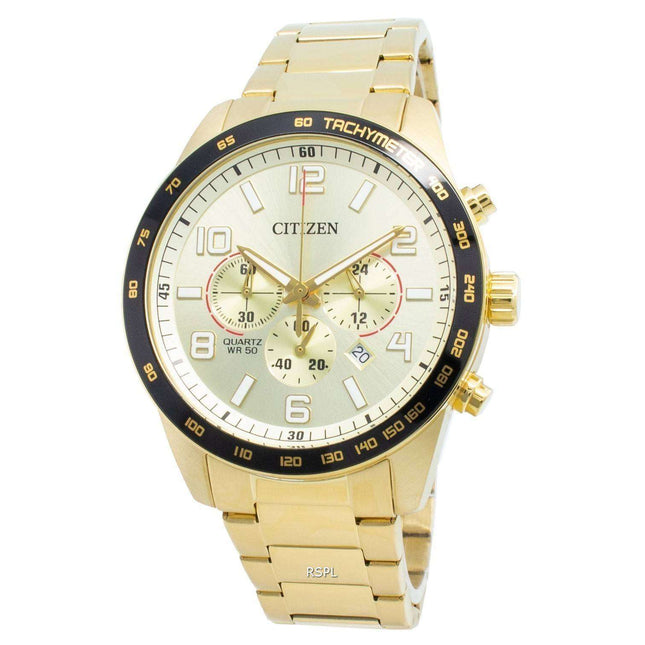 Citizen AN8163-54P Tachymeter Quartz Men's Watch