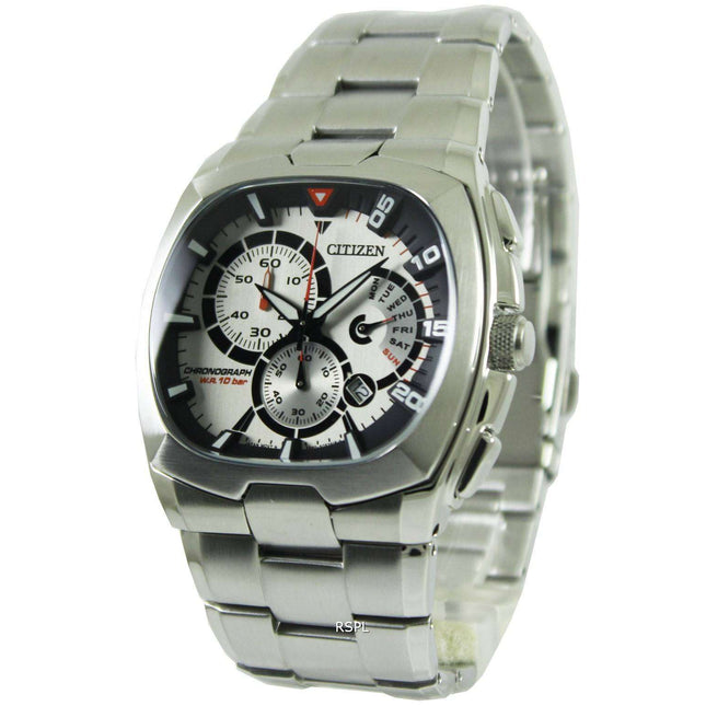 Citizen Quartz Chronograph Retrograde AN9000-53C Mens Watch