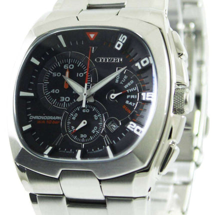 Citizen Quartz Chronograph Retrograde AN9000-53F Mens Watch