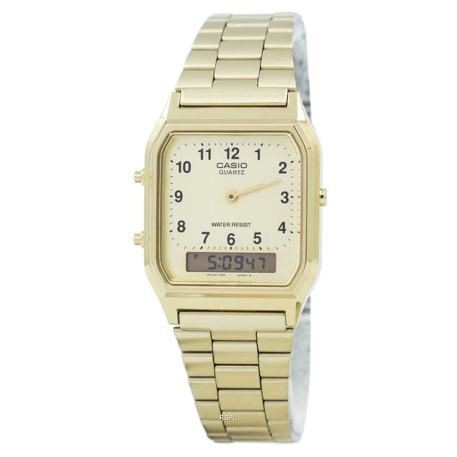 Casio Quartz Analog-Digital AQ-230GA-9B Men's Watch