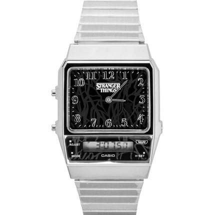 Casio Vintage Analog Digital Stranger Things Black Dial Quartz AQ-800EST-1A Unisex Watch