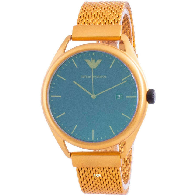 Emporio Armani Matteo Purple Dial Quartz AR11327 Mens Watch