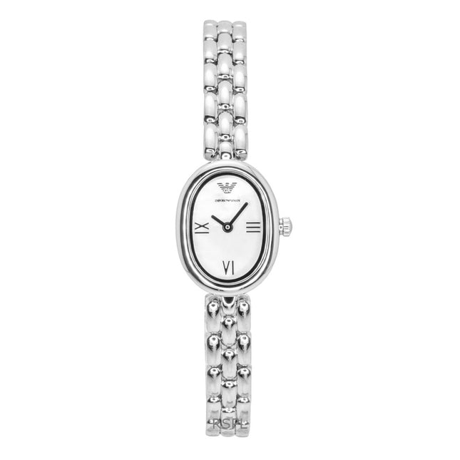 Emporio Armani Stainless Steel Mother Of Pearl Dial Quartz AR11720 Women's Watch