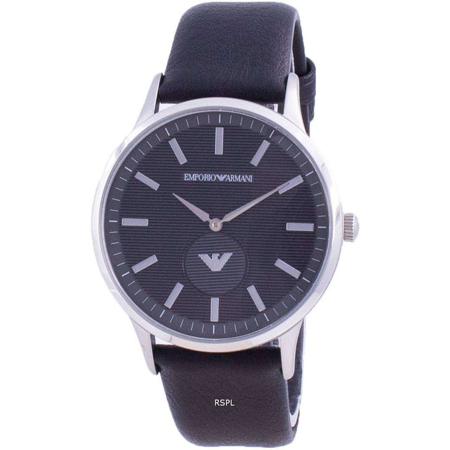 Emporio Armani Renato Black Dial Quartz AR80039 Mens Watch