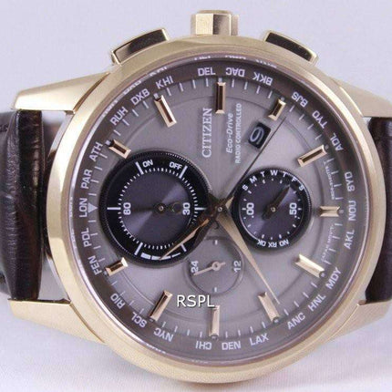 Citizen Eco-Drive Radio Controlled World Time AT8113-12H Mens Watch