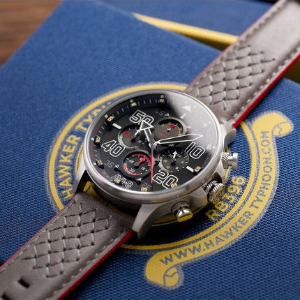AVI-8 Hawker Typhoon Rb396 Sheila Chronograph Limited Edition Black Dial Quartz AV-4093-05 Men's Watch