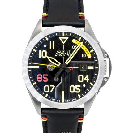 AVI-8 P-51 Mustang Patriot Automatic Tuskegee Airmen 85th Anniversary Limited Edition Black Dial AV-4148-01 Men's Watch