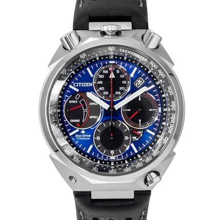 Citizen Promaster Tsuno Chronograph Racer Limited Edition Blue Dial Eco- Drive Diver's AV0088-01L 200M Men's Watch