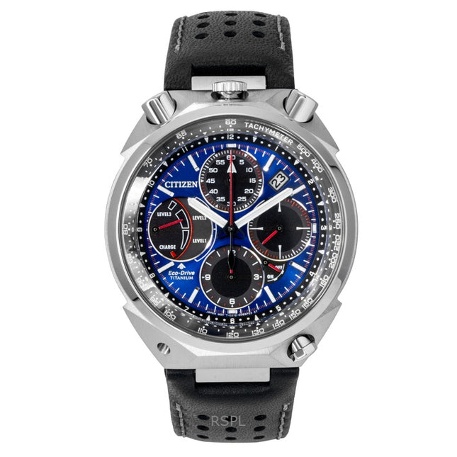 Citizen Promaster Tsuno Chronograph Racer Limited Edition Blue Dial Eco- Drive Diver's AV0088-01L 200M Men's Watch