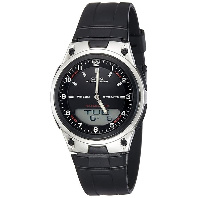 Casio Analog Digital Telememo Illuminator AW-80-1AVDF AW-80-1AV Mens Watch