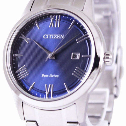 Citizen Eco-Drive Blue Dial AW1231-58L Mens Watch