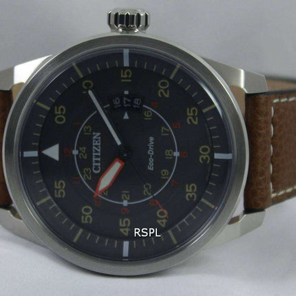 Citizen Eco-Drive Aviator Power Reserve AW1360-12H Mens Watch