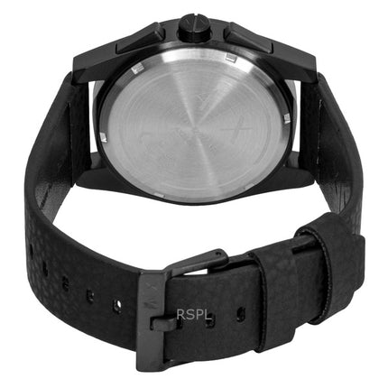 Armani Exchange Chronograph Rubber Strap Grey Dial Quartz AX2865 Men's Watch