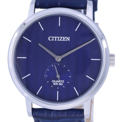 Citizen Analog Leather Blue Dial Quartz BE9170-05L.G Mens Watch