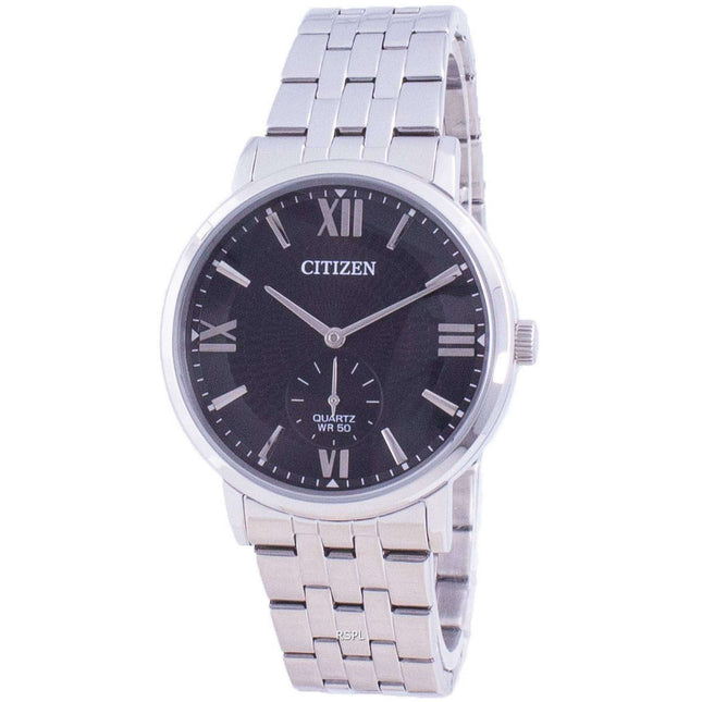 Citizen Black Dial Stainless Steel Quartz BE9170-72E Mens Watch