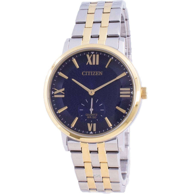 Citizen Blue Dial Stainless Steel Quartz BE9176-76L Mens Watch