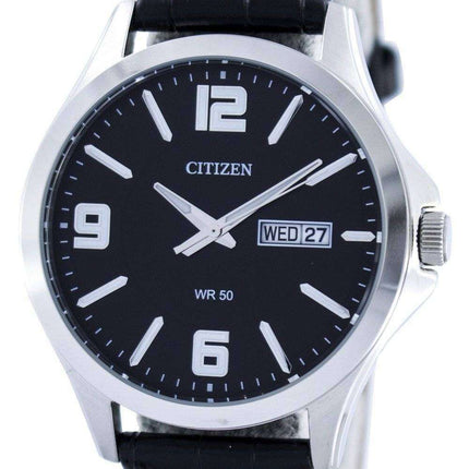 Citizen Quartz Black Dial BF2001-04E Mens Watch