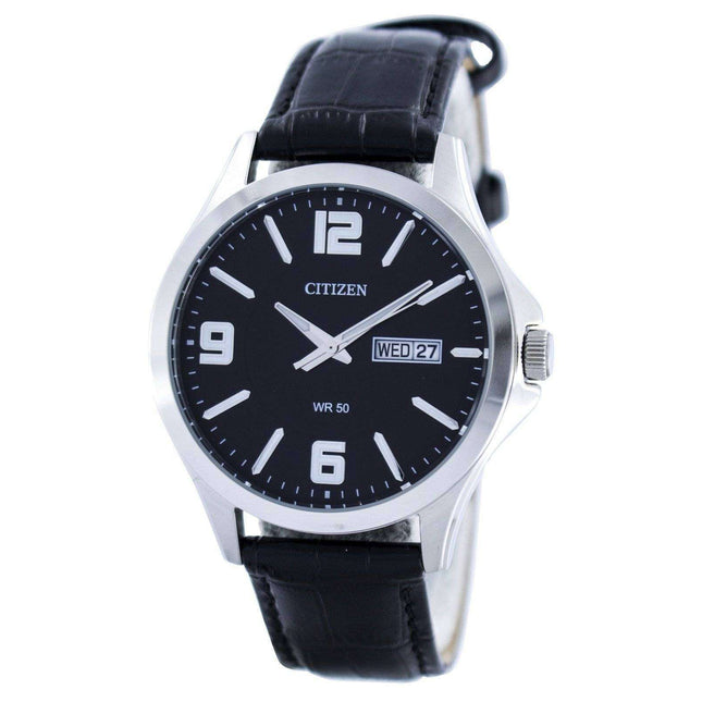 Citizen Quartz Black Dial BF2001-04E Mens Watch