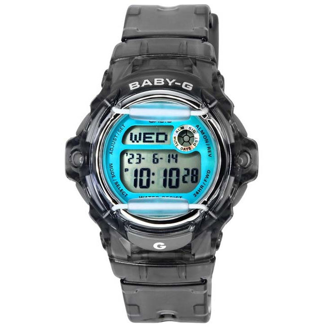 Casio Baby-G Digital Grey Resin Strap Quartz BG-169U-8B 200M Women's Watch