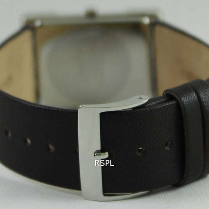 Citizen Quartz Black Dial Leather Strap BG5080-05E Womens Watch