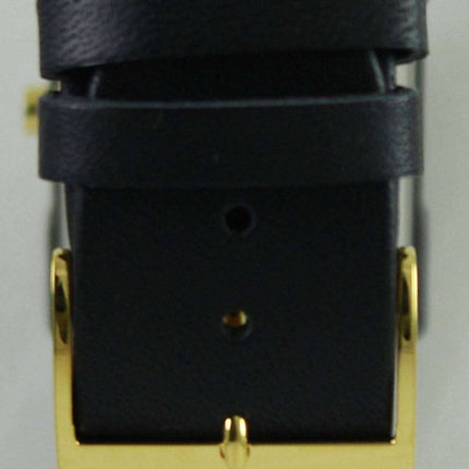 Citizen Quartz Black Leather Black Dial BG5089-19E Mens Watch