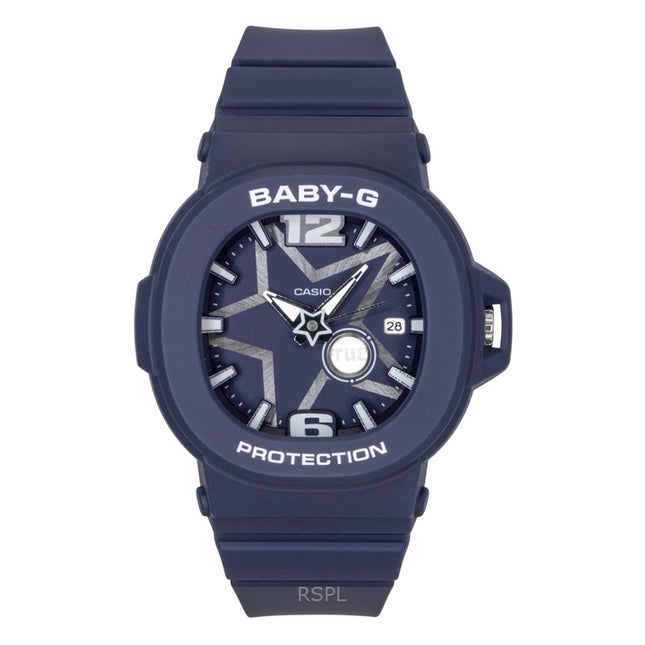 Casio Baby-G Analog Resin Blue Dial Quartz BGA-10D-2A1 100M Women's Watch